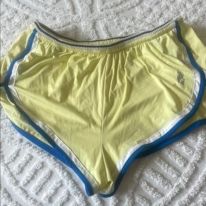 FP Movement Yellow and Blue Athletic Shorts Lightweight